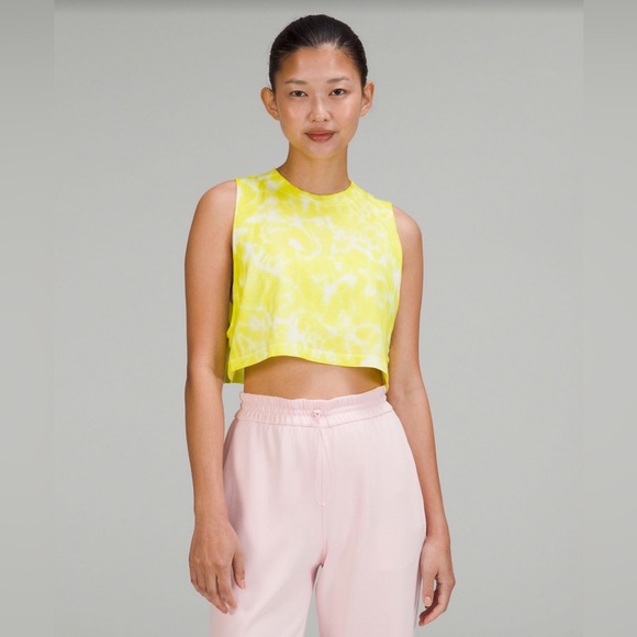 All Yours Crop Tank *Tie Tye - Picture 1 of 2
